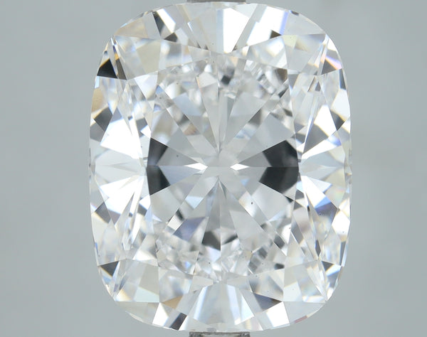 Lab-Grown 5.01 Carat Cushion Brilliant Diamond color D Clarity VS1, precious stones, engagement diamonds