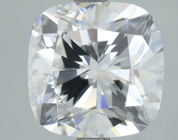 Lab-Grown 3.50 Carat Cushion Brilliant Diamond color D Clarity VS1, precious stones, engagement diamonds