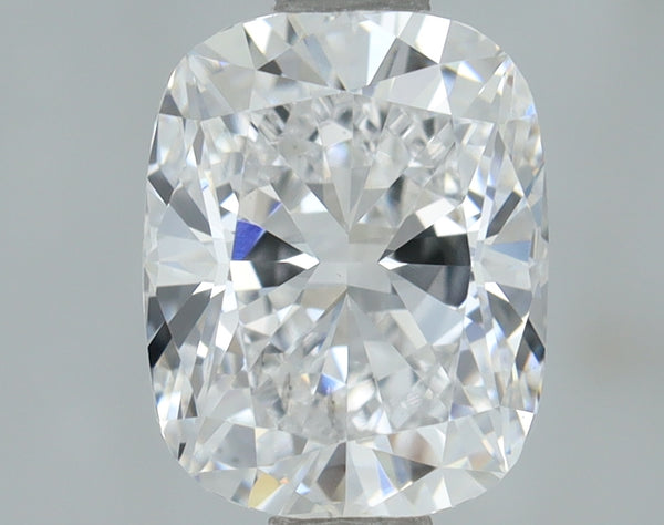 Lab-Grown 1.01 Carat Cushion Brilliant Diamond color D Clarity VVS2, precious stones, engagement diamonds