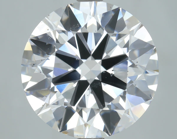 Lab-Grown 5.01 Carat Round Brilliant Diamond color E Clarity VS2, precious stones, engagement diamonds