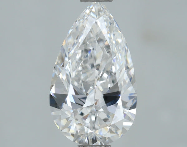 Lab-Grown 1.01 Carat Pear Shape Diamond color D Clarity VVS2, precious stones, engagement diamonds