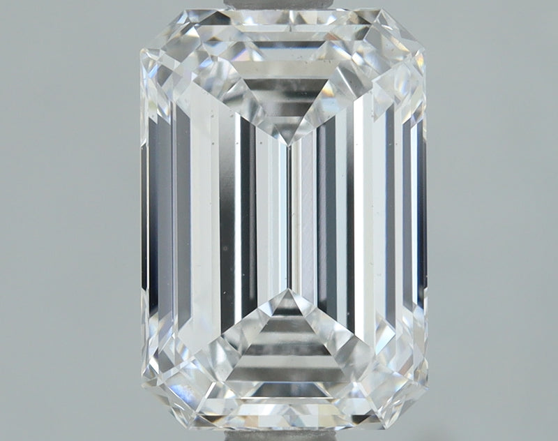 Lab-Grown 2.00 Carat Emerald Cut Diamond color E Clarity VS1, precious stones, engagement diamonds