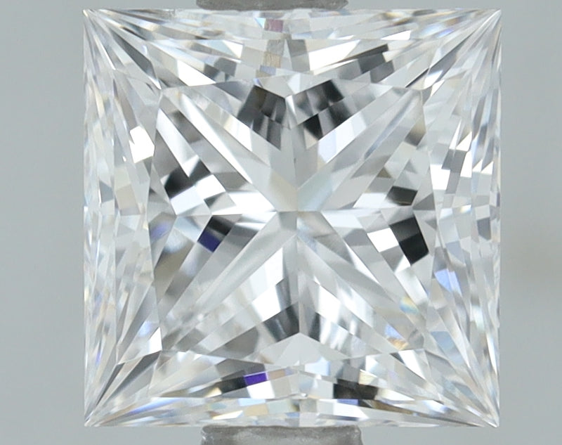 Lab-Grown 1.04 Carat Princess Cut Diamond color E Clarity VVS2, precious stones, engagement diamonds