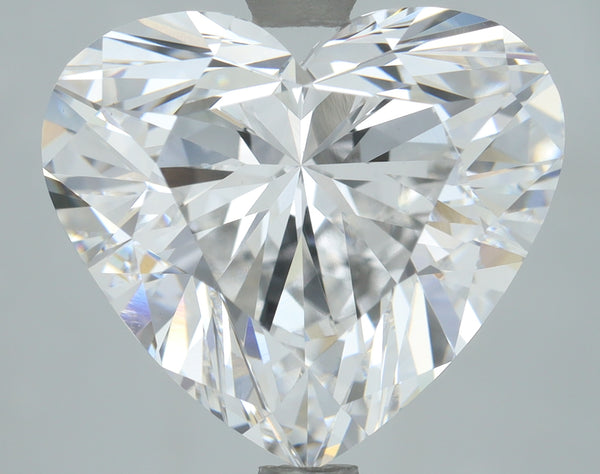Lab-Grown 4.02 Carat Heart Shape Diamond color D Clarity VS1, precious stones, engagement diamonds