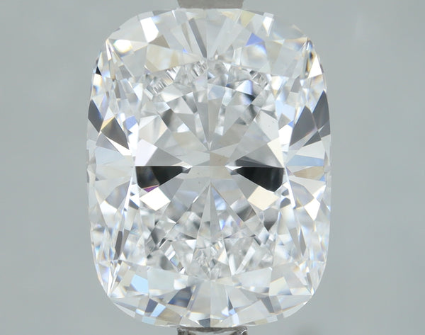 Lab-Grown 3.01 Carat Cushion Brilliant Diamond color E Clarity VS1, precious stones, engagement diamonds