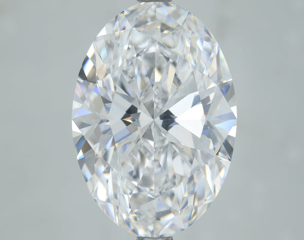 Lab-Grown 5.01 Carat Oval Shape Diamond color D Clarity VS1, precious stones, engagement diamonds