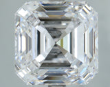 Lab-Grown 6.51 Carat Asscher Cut Diamond color E Clarity VS1, precious stones, engagement diamonds