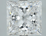 Lab-Grown 4.01 Carat Princess Cut Diamond color E Clarity VS1, precious stones, engagement diamonds