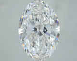 Lab-Grown 5.01 Carat Oval Shape Diamond color D Clarity VS1, precious stones, engagement diamonds