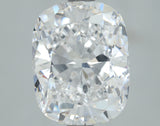 Lab-Grown 3.00 Carat Cushion Brilliant Diamond color D Clarity VS1, precious stones, engagement diamonds