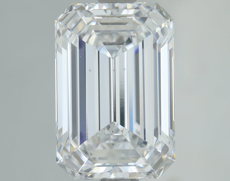 Lab-Grown 2.52 Carat Emerald Cut Diamond color D Clarity VS1, precious stones, engagement diamonds