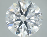 Lab-Grown 4.02 Carat Round Brilliant Diamond color D Clarity VS1, precious stones, engagement diamonds