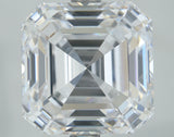 Lab-Grown 5.14 Carat Asscher Cut Diamond color D Clarity VS1, precious stones, engagement diamonds