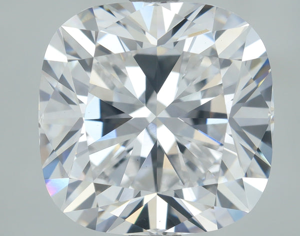 Lab-Grown 4.12 Carat Cushion Brilliant Diamond color E Clarity VS1, precious stones, engagement diamonds