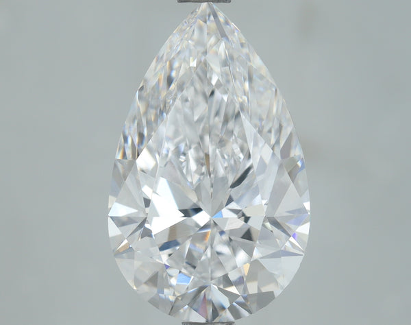 Lab-Grown 3.07 Carat Pear Shape Diamond color E Clarity VS1 With GIA Certificate, precious stones, engagement diamonds