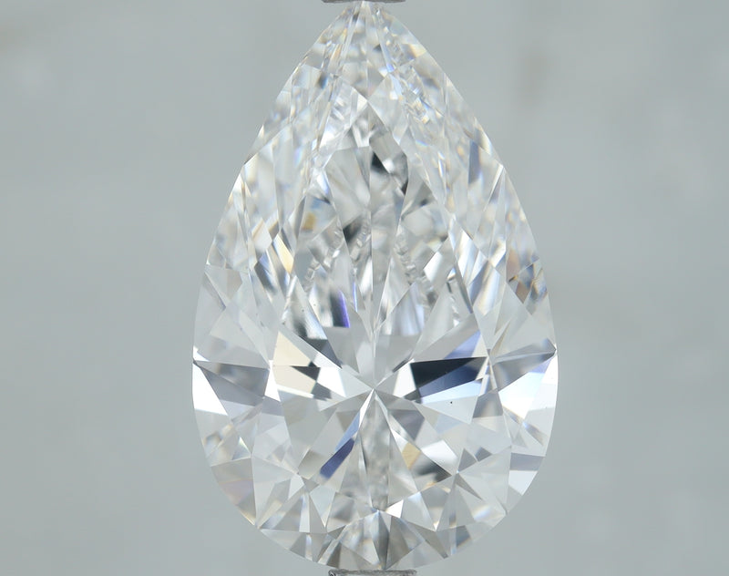 Lab-Grown 4.00 Carat Pear Shape Diamond color E Clarity VS1, precious stones, engagement diamonds