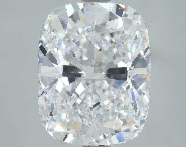 Lab-Grown 4.14 Carat Cushion Brilliant Diamond color D Clarity VS1, precious stones, engagement diamonds