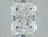 Lab-Grown 4.01 Carat Radiant Cut Diamond color D Clarity VS2, precious stones, engagement diamonds