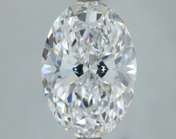 Lab-Grown 3.11 Carat Oval Shape Diamond color E Clarity VS1, precious stones, engagement diamonds