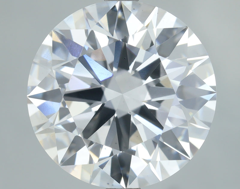 Lab-Grown 5.06 Carat Round Brilliant Diamond color E Clarity VS1, precious stones, engagement diamonds