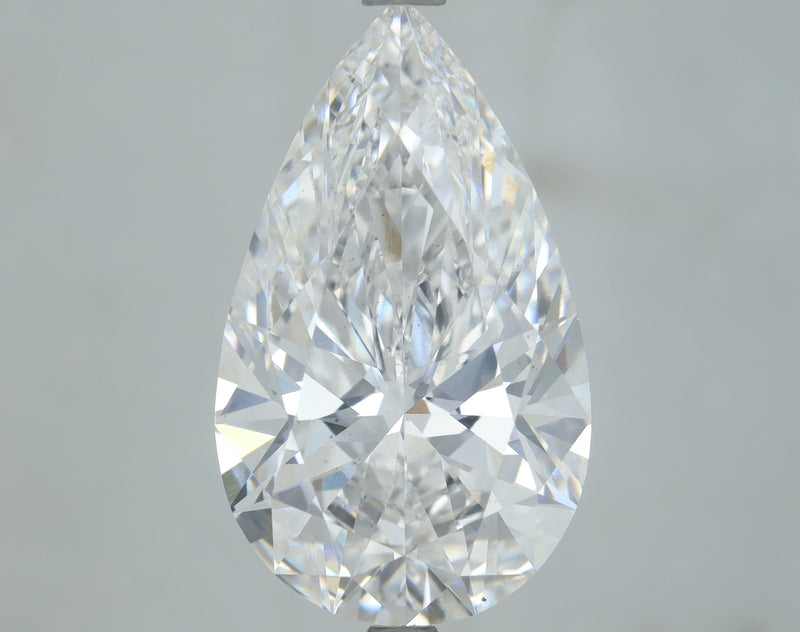 Lab-Grown 5.02 Carat Pear Shape Diamond color D Clarity VS1, precious stones, engagement diamonds