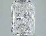 Lab-Grown 3.01 Carat Radiant Cut Diamond color D Clarity VS1, precious stones, engagement diamonds