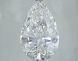 Lab-Grown 6.03 Carat Pear Shape Diamond color E Clarity VS1, precious stones, engagement diamonds