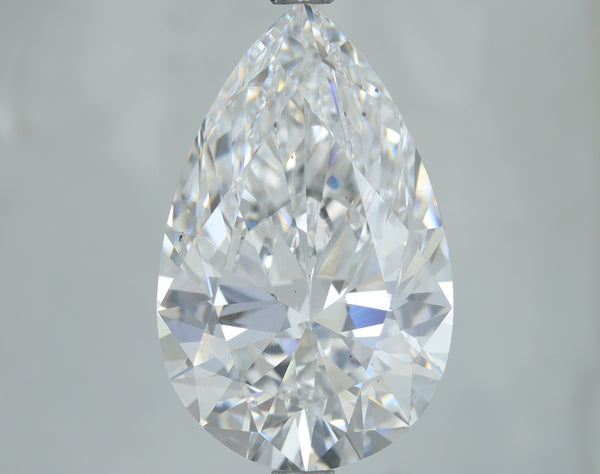 Lab-Grown 6.03 Carat Pear Shape Diamond color E Clarity VS1, precious stones, engagement diamonds