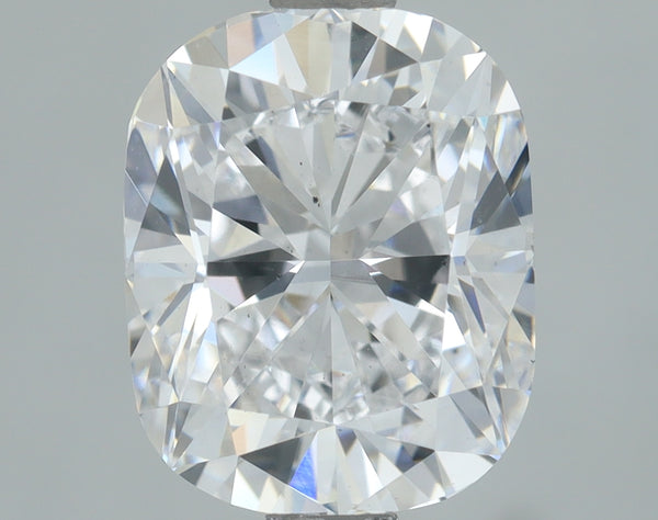 Lab-Grown 2.00 Carat Cushion Brilliant Diamond color E Clarity VS2, precious stones, engagement diamonds