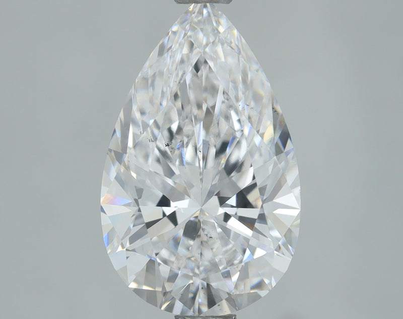 Lab-Grown 2.01 Carat Pear Shape Diamond color E Clarity VS2, precious stones, engagement diamonds