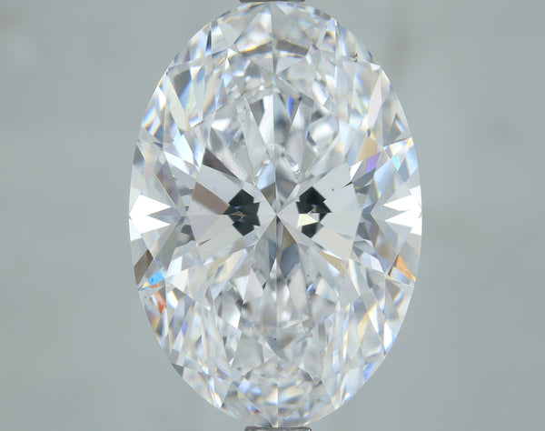 Lab-Grown 5.01 Carat Oval Shape Diamond color D Clarity VS1, precious stones, engagement diamonds