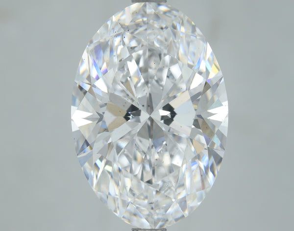 Lab-Grown 5.01 Carat Oval Shape Diamond color D Clarity VS2, precious stones, engagement diamonds