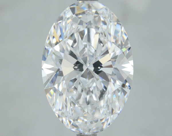 Lab-Grown 5.01 Carat Oval Shape Diamond color D Clarity VS1, precious stones, engagement diamonds