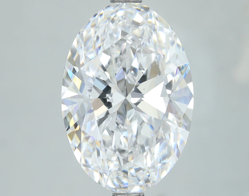 Lab-Grown 4.01 Carat Oval Shape Diamond color D Clarity VS1, precious stones, engagement diamonds