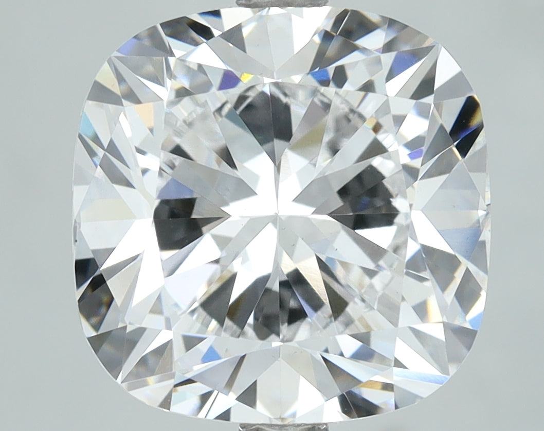 Lab-Grown 5.02 Carat Cushion Brilliant Diamond color D Clarity VS1, precious stones, engagement diamonds