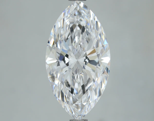 Lab-Grown 3.07 Carat Marquis Shape Diamond color D Clarity VS1, precious stones, engagement diamonds