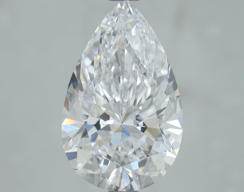 Lab-Grown 3.51 Carat Pear Shape Diamond color D Clarity VS1, precious stones, engagement diamonds