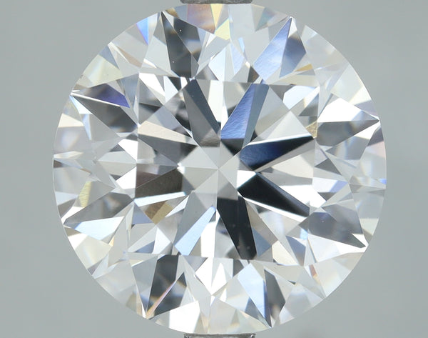 Lab-Grown 4.01 Carat Round Brilliant Diamond color E Clarity VVS2, precious stones, engagement diamonds