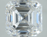 Lab-Grown 5.02 Carat Asscher Cut Diamond color E Clarity VS1, precious stones, engagement diamonds