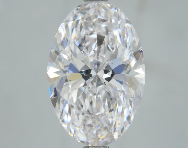 Lab-Grown 3.70 Carat Oval Shape Diamond color F Clarity VS2, precious stones, engagement diamonds