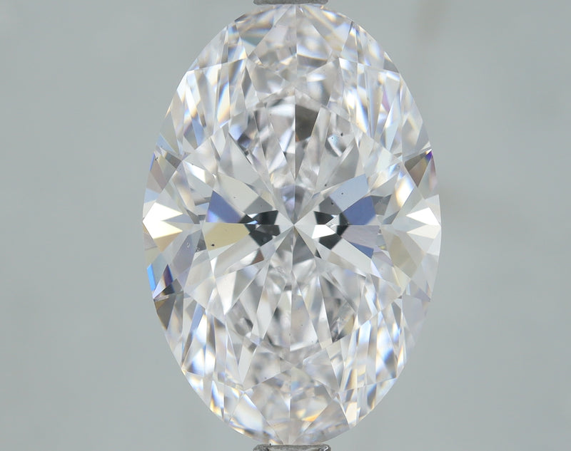 Lab-Grown 3.70 Carat Oval Shape Diamond color F Clarity VS2, precious stones, engagement diamonds