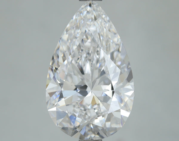 Lab-Grown 3.05 Carat Pear Shape Diamond color E Clarity VS1, precious stones, engagement diamonds