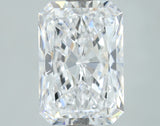 Lab-Grown 2.51 Carat Radiant Cut Diamond color E Clarity VS2, precious stones, engagement diamonds