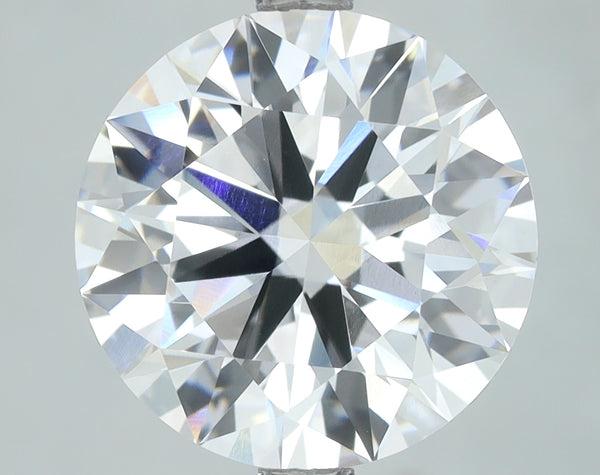 Lab-Grown 4.09 Carat Round Brilliant Diamond color D Clarity VVS2, precious stones, engagement diamonds