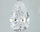 Lab-Grown 3.02 Carat Pear Shape Diamond color E Clarity VS1, precious stones, engagement diamonds