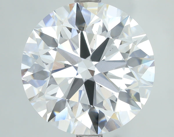 Lab-Grown 5.04 Carat Round Brilliant Diamond color E Clarity VS2, precious stones, engagement diamonds