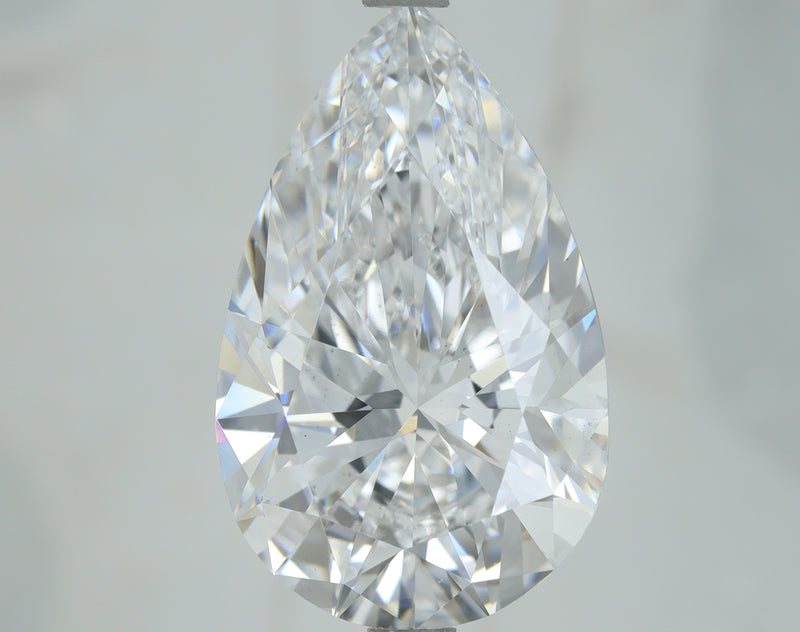 Lab-Grown 5.01 Carat Pear Shape Diamond color E Clarity VS1, precious stones, engagement diamonds