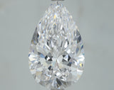 Lab-Grown 4.01 Carat Pear Shape Diamond color E Clarity VS1, precious stones, engagement diamonds