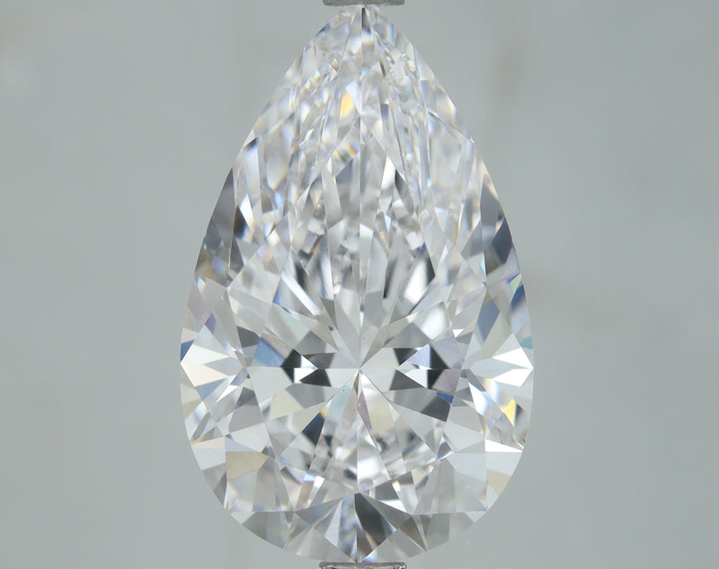 Lab-Grown 4.01 Carat Pear Shape Diamond color E Clarity VS1, precious stones, engagement diamonds