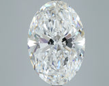 Lab-Grown 8.04 Carat Oval Shape Diamond color E Clarity VS2, precious stones, engagement diamonds